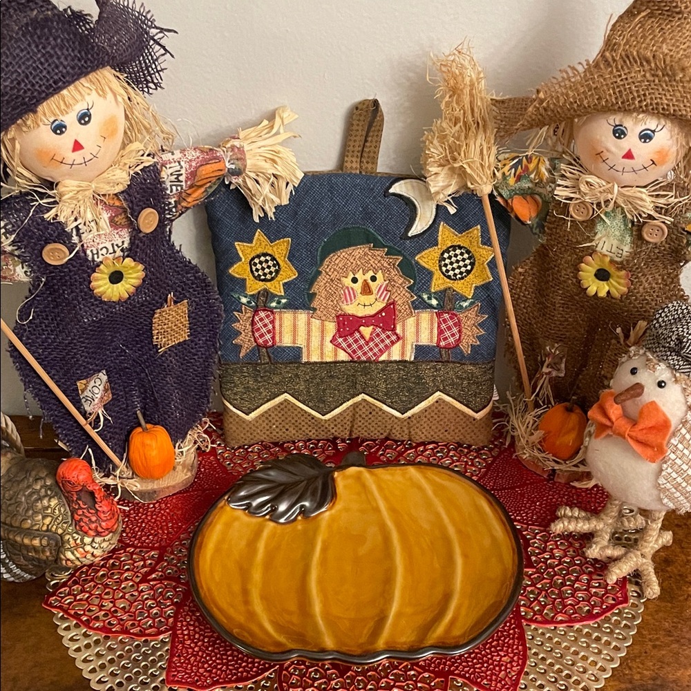 Fall Pumpkin Plate - Picture 2 of 5